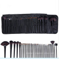 32PCS Professional Cosmetic Brush Set with Black PU Leather Bag